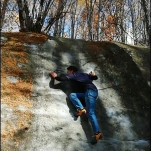 リードクライミング