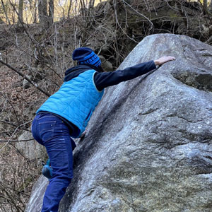 リードクライミング